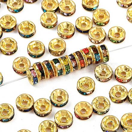 Латунные бусины разделители для поставки стразов RB-A014-Z6mm-37G-1