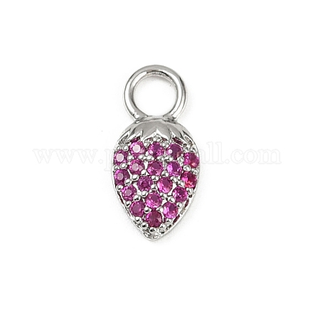Латунные микро проложить кубического циркония подвески KK-M322-48P-02-1