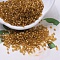MIYUKI Delica Beads, Cylinder, Japanese Seed Beads, 11/0, (DB0065) Topaz Yellow Lined, 1.3x1.6mm, Hole: 0.8mm, about 100000pcs/500g