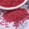 MIYUKI Delica Beads, Cylinder, Japanese Seed Beads, 11/0, (DB0780) Dyed Semi-Frosted Transparent Bubble Gum Pink, 1.3x1.6mm, Hole: 0.8mm, about 2000pcs/10g