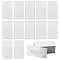 OLYCRAFT 30Pcs Stainless Steel Engraving Blank Tags No Hole Rectangle Stamping Blanks 2x1 Inch Metal Engraving Blanks Stamping Blanks Laser Engraving Stamping Tags for DIY Art Craft Gifts 1mm Thick