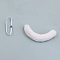 Mini Plush Doll Cat Tail, with Magnet, for DIY Moppet Makings Kids Photography Props Decorations Accessories, Misty Rose, 120mm