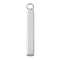 304 Stainless Steel Pendants, with 201 Stainless Steel Bails, Cuboid, Platinum, 42x6x6mm, Hole: 4mm