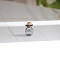 Glass Bottles Ornament, Micro Landscape Home Dollhouse Accessories, Pretending Prop Decorations, Gray, 1.5x1.9cm