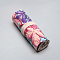 Thanksgiving Day Theme Maple Leaf Pattern Canvas Pen Roll Up, Stationery Pencil Wrap, Colorful, 580x200mm