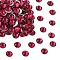 Preciosa® MAXIMA Crystal No Hotfix Flatback Stones, Czech Crystal, Dura Foiling, Round(438 11 615 Chaton Rose), 90110 Ruby, SS10(2.7~2.9mm)