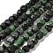 Natural Ruby in Zoisite Beads Strands, Nuggets, Tumbled Stone, 7~13x4.5~10x4.5~10mm, Hole: 1.2mm, about 44~46pcs/strand, 15.08''~16.14''(38.3~41cm)