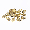 Tibetan Style Alloy Beads, Tortoise, Cadmium Free & Nickel Free & Lead Free, Antique Golden, 12.5x9x4mm, Hole: 1mm, about 1049pcs/1000g