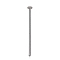Tarnish Resistant 304 Stainless Steel Flat Head Pins, Stainless Steel Color, 18x0.7mm(21 Gauge), Head: 1.7mm