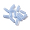 Acrylic Beads, Tube, Imitation Gemstone, Column, Light Sky Blue, 20x8mm, Hole: 2mm