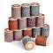 4-Ply Polycotton Cord Metallic Cord, Handmade Macrame Cotton Rope, for String Wall Hangings Plant Hanger, DIY Craft String Knitting, Colorful, 1.5mm, about 4.3 yards(4m)/roll