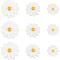 BENECREAT 18pcs 3 Size Natural Freshwater Shell Daisy Bead, Flower Spacer Beads Assorted Loose Beads for DIY Crafts Making Jewelry Bracelets Necklaces Earrings