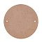 BENECREAT 1.18inch Diameter Pottery Wheel Bats, Pre Drilled Round Clay Throwing Bats for Potters Clay Artists Spinning Clay,Making Ceramics, 12mm Thick