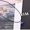 Luminous Zinc Alloy & Glass Flat Round with Constellation Pendant Black Korean Waxed Cord Necklaces, Platinum, Virgo, 17.72 inch(45cm)