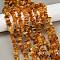Natural Amber Beads Beads Strands, Chip, 2~7x5~17x5~6mm, Hole: 0.9mm, 30.71~31.50''(78~80cm)