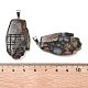Резные подвески из натурального лабрадорита G-K369-01P-01-3