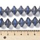 Стеклянные бусины с гальваническим покрытием  EGLA-G038-01A-FR01-4