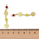 Подвески из стеклянных бусин KK-P242-18G-03-3