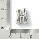 Подвески из латуни с покрытием из прозрачного кубического циркония KK-S378-01P-H-3