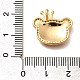 Подвески из латуни с микропаве из циркония KK-R212-20G-03-2