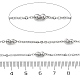 Спутниковые цепи из нержавеющей стали 304 CHS-L019-09P-2