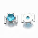 Латунь микро проложить Циркон кабошоны KK-S061-48P-G-NR-2