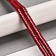Синтетических нитей бирюзовые бусы G-C101-K01-01A-2