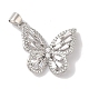 Подвески из латуни и кубического циркония KK-L216-014P-01-1