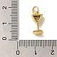 Кубические подвески из латуни с микропаве KK-U027-07G-03-3
