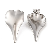 Серьги-гвоздики из нержавеющей стали 304 EJEW-G395-04P