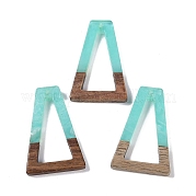 Подвески из смолы и дерева WOOD-F015-10F