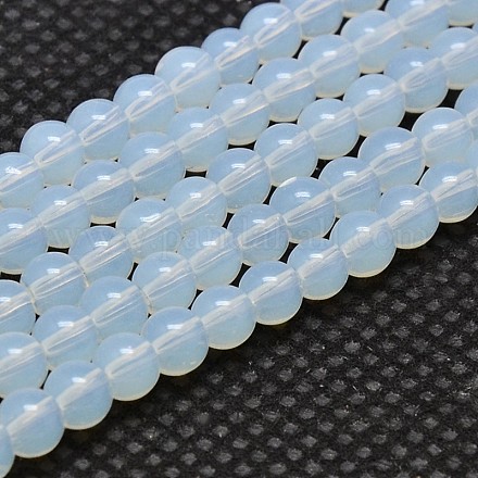 Круглые пряди Opalite бусины GLAA-F033-6mm-01-1
