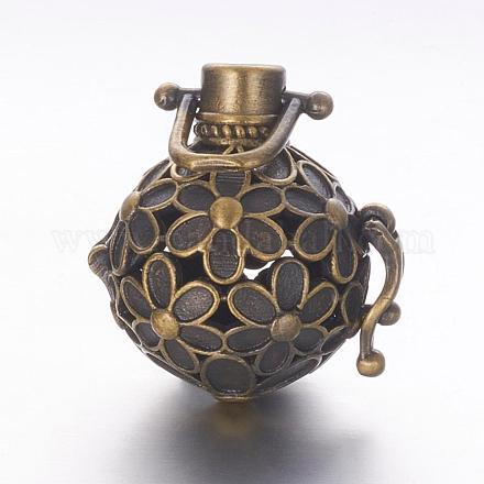 Ретро подвески из латуни KK-K173-09AB-1