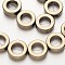 Electroplate Non-magnetic Synthetic Hematite Beads Strands, Ring, Antique Bronze Plated, 14x4mm, Hole: 1mm, about 29pcs/strand, 15.7 inch