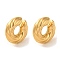 304 Stainless Steel Ear Cuff Findings, Round, Golden, 29.5x30x10mm
