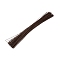 Paper Twist Ties, with Iron Core, Multifunctional Twist Plant Ties, for Plants Garden Office and Home, Saddle Brown, 360x0.9mm