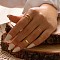 4Pcs Alloy Finger Rings, Golden, Ring, Inner Diameter: 16~19mm