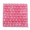 Plastic Package Bags, Bubble Mailer, Square, Cerise, 10.1~10.4x10.5~10.6x0.4cm