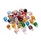 K9 Glass, Imitation Austrian Crystal Beads, Grade AAA, Faceted, Oval, Mixed Color, 8x11mm, Hole: 0.9~1mm