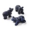 Natural Sodalite Home Display Decorations, Bear, 54x24x40mm