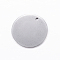 Tarnish Resistant 304 Stainless Steel Charms, Flat Round, Stamping Blank Tag, Stainless Steel Color, 20x1mm, Hole: 1.5mm