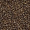 12/0 Glass Seed Beads, Metallic Colours, Camel, 2mm, Hole: 1mm, about 30000pcs/pound