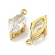 Подвески из нержавеющей стали 304 с кубическим цирконием STAS-L278-006G-01-2