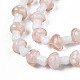 Гриб ручной Lampwork бисер пряди LAMP-R116-28-3