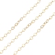 Жёлтые золотые кабельные цепи CHC-M023-10G-1