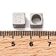 Европейские бусины из нержавеющей стали 304 STAS-D382-02S-P-2