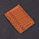 Этикетки из искусственной кожи DIY-L033-A01-6