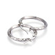 Серьги-кольца из нержавеющей стали 304 EJEW-L215-38P-1
