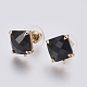 Серьги из граненого стекла GLAA-F084-C09-1