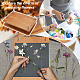 Пресс для переплета книг из дерева DIY-WH0622-007-5